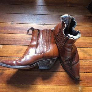 Bota Jaca vintage leather booties